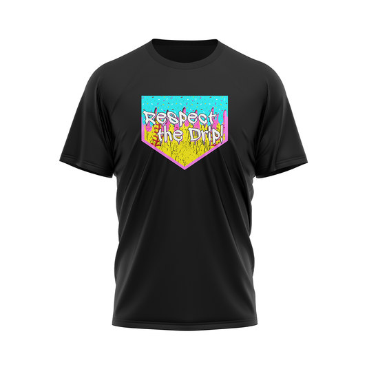 SOFTBALL DRIP BASEBALL TEE